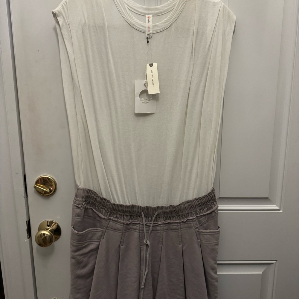 Stylish Gray Mini Dress